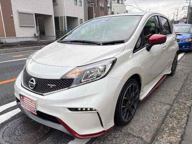 ノート 1.6 NISMO S ドラレコ ETC Bカメラ ナビ TV