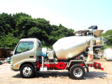デュトロ ミキサー車 極東製 2.5立米 生コン ミキサー車