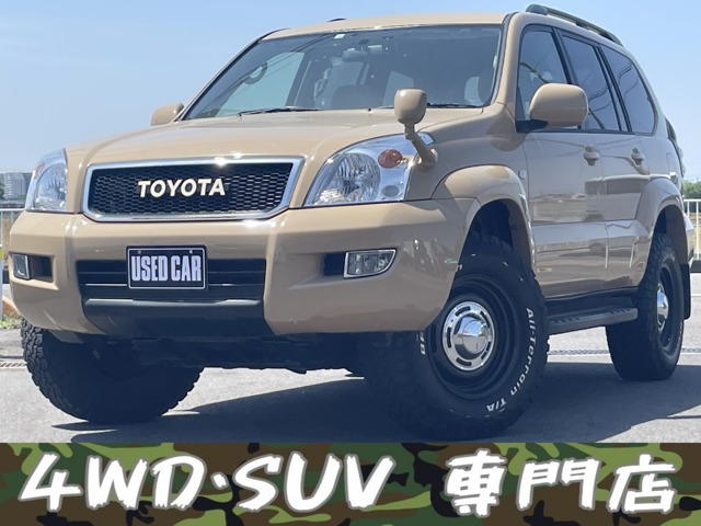 ランドクルーザープラド 2.7 TX リミテッド 4WD 全塗装済 ナビ TV BT Bカメラ ルーフ...