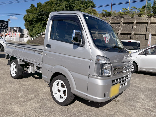 ミニキャブトラック みのり 4WD 三方開 ナビ付 レーダーブレーキサポート