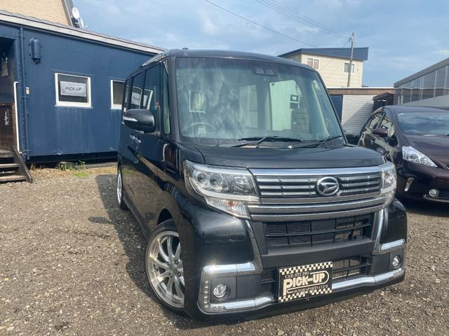 タントカスタムX トップエディション SAIII 4WDバックカメラ TV 両側スライド片側電