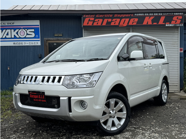 デリカD:5 2.2 D パワーパッケージ 4WD 両側パワスラ夏冬タイヤSDナビBカメラ