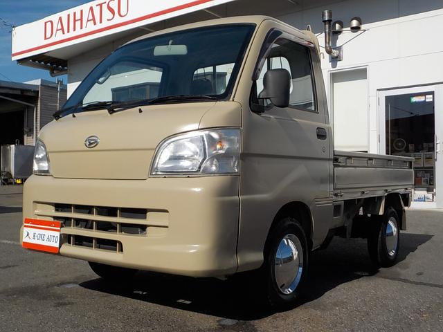 ハイゼットトラックエアコン パワステ スペシャル 4WD5MT マットベージュオールペイント済み