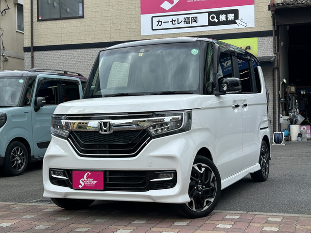 N-BOXカスタム G L ターボ ホンダセンシング 2年保証 ナビ TV Bカメラ ETC