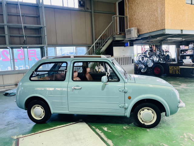 日産 パオ 1.0 キャンバストップ の中古車詳細 (103,700km, ブルー