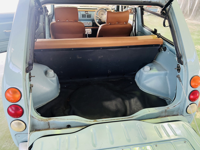 新品展示品パオ　今だけお値下げします！ 日産 パオ 1.0 キャンバストップ の中古車詳細 (103,700km, ブルー