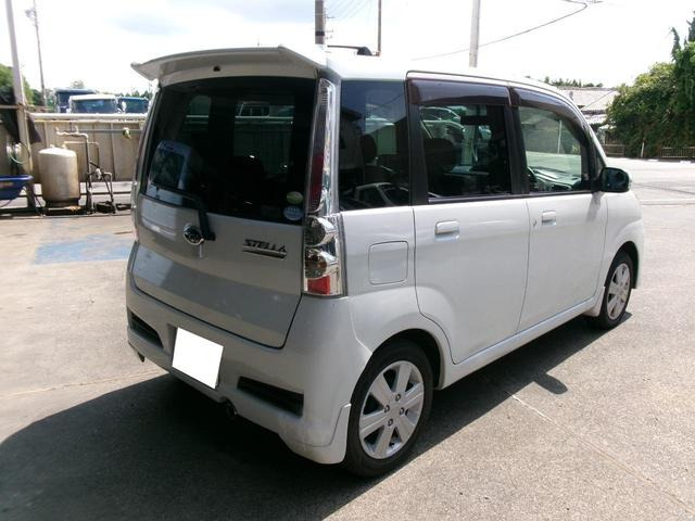 スバル ステラ カスタムR リミテッド HID スマートキー 電動格納ミラー