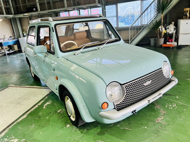 日産 パオ 1.0 キャンバストップ の中古車詳細 (103,700km, ブルー