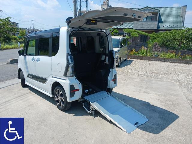 タントカスタム RS スタイルセレクション 福祉車両 スローパー 電動ウインチ ナビ