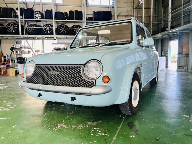 日産 パオ 1.0 キャンバストップ の中古車詳細 (103,700km, ブルー