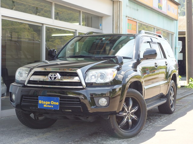 ハイラックスサーフ 2.7 SSR-X リミテッド 4WD 1オーナー車庫保管 革調シートカバー