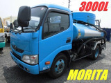 デュトロ バキュームカー 3000L 糞尿車 モリタエコノス