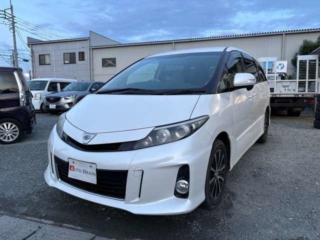 エスティマ 2.4 アエラス 4WD ナビ・両側パワスラ・バックカメラ