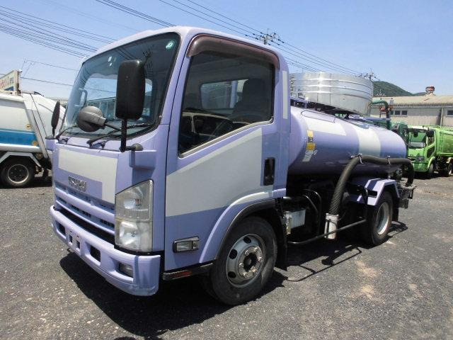 エルフ バキュームカー 3700L 糞尿車 衛生車 モリタ