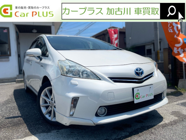プリウスα1.8 G ツーリングセレクション純正HDDナビ Bカメラ スマートキー