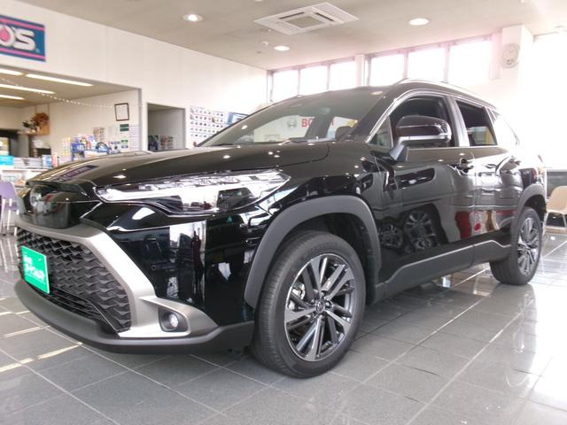 カローラクロス 1.8 ハイブリッド Z 登録済未使用車 メモリーナビ
