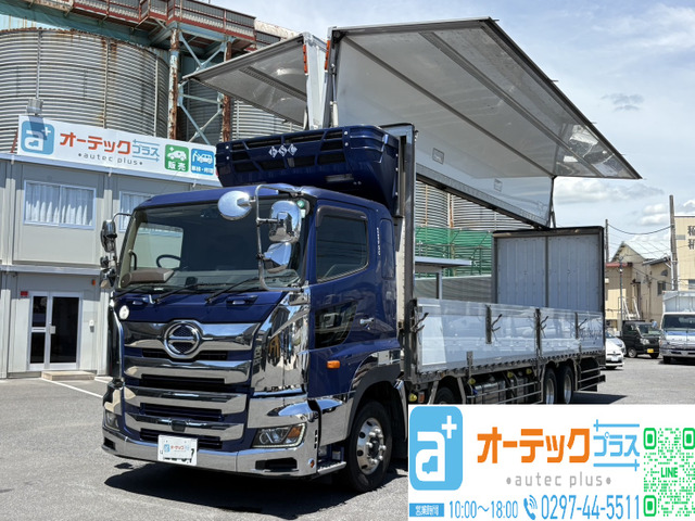 プロフィア 冷凍冷蔵車 造りボデー 冷凍ウイング 410馬力