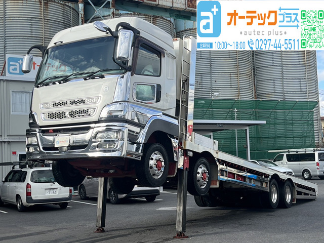 スーパーグレート ハイジャッキ 四国車体 ウインチ付 ハイルーフ