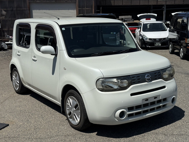 キューブ1.5 15X Mセレクション2年車検付き/保証(1か月・距離無制限)
