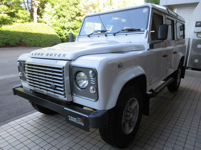ディフェンダー 110 SW ディーゼル 4WD AT換装済 本革張替 Nox/Pm適合
