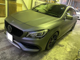 CLAシューティングブレーク AMG CLA45 4マチック 4WD マットラッピング