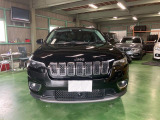 チェロキー リミテッド 4WD ブラックレザー 純正ナビゲーション