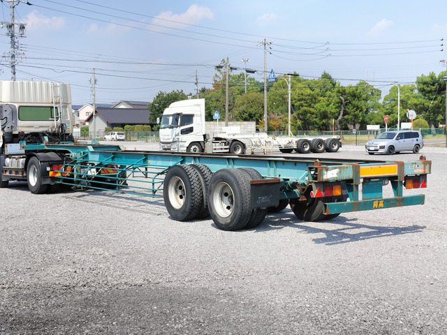 日本トレクス コンテナセミトレーラ 2軸40ft 最大積載量24000kg