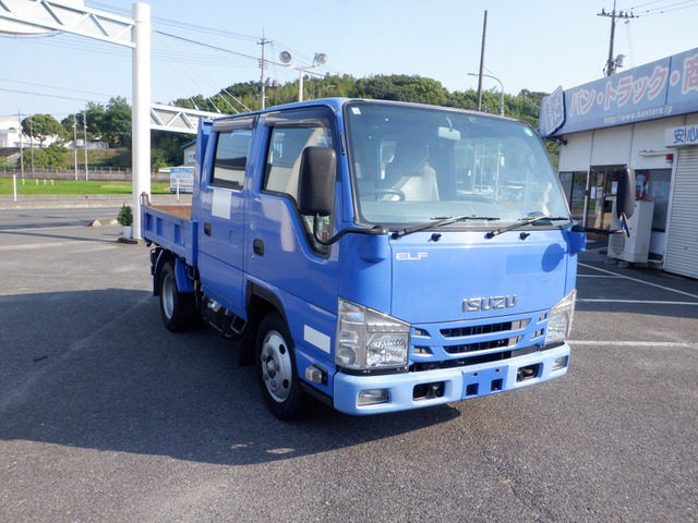 エルフ  Wキャブダンプ 6人乗り 5MT3ペダル