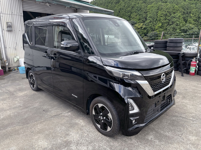ルークスハイウェイスターX プロパイロットエディション純正ナビ 前後ドラレコ 両側Pスライド