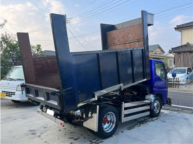 三菱ふそう キャンター ダンプ 新明和製積載2t土砂禁デコトラ仕様車検