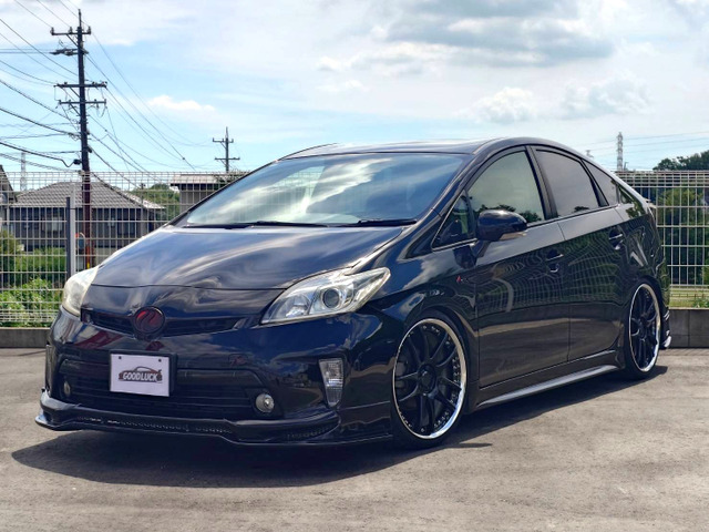 プリウス 1.8 S Kuhlエアロ 車高調 WORKアルミ