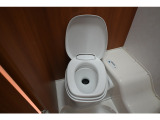 カセット式トイレは未使用。きれいな状態です。