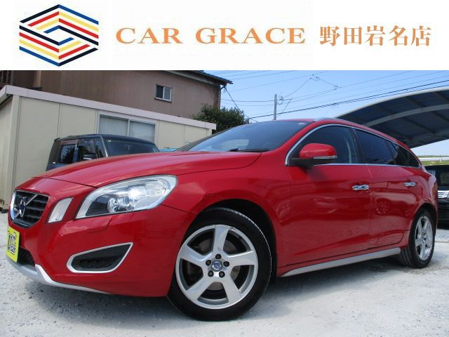 V60DRIVe車検整備付 ナビ TV Bカメラ 黒本革
