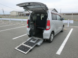 ワゴンR  車イス移動車 スロープ付 電動固定式