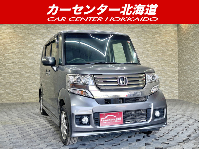 N-BOXカスタム G Lパッケージ 4WD 5年保証 スマキー パワスラ ナビTV