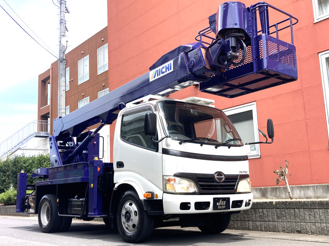 デュトロ  高所作業車・アイチSK17A・自動格納