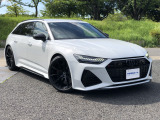 【中古車情報】アウディ RS6アバント 4.0 エアサスペンション 4WD ブラックスタイリングPKG・B&O・禁煙 の中古車詳細（走行距離：1.7万km、カラー：グレイシアホワイトメタリック(LS9R)、販売地域：愛知県春日井市東野町）