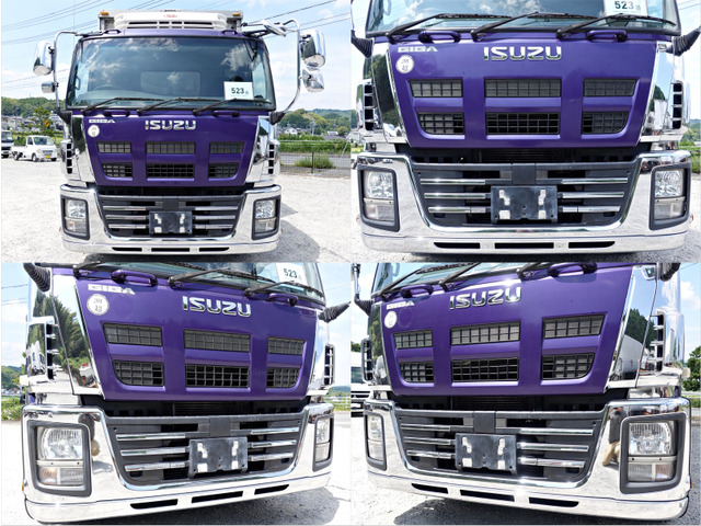 いすゞ ギガ 冷凍冷蔵車 -30度低温冷蔵冷凍大型ウイングウィング の