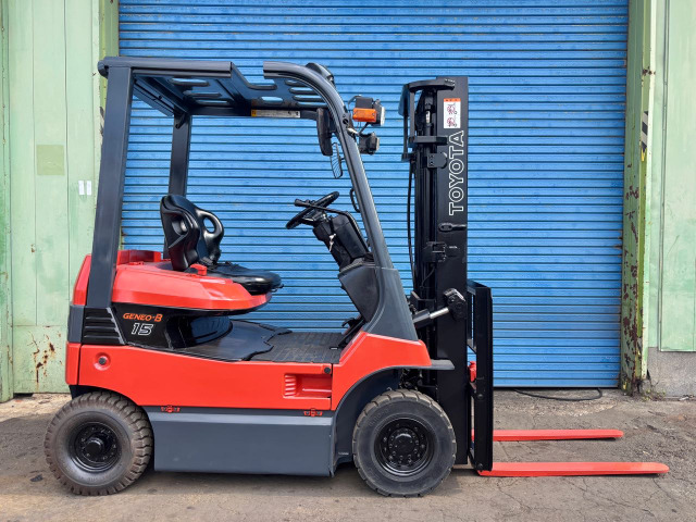 2.5ton電動フォークリフト　2015年製264時間！トヨタL&F GENEO-R 7FBR25 その他 トヨタL\u0026F 電動フォークリフト の中古車詳細 (走行距離不明
