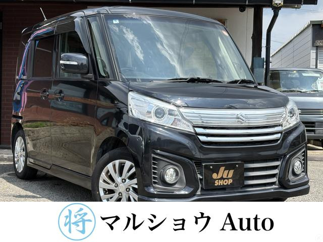 スペーシアカスタムGS ターボターボ 社外ナビ パワスラ 純正アルミ