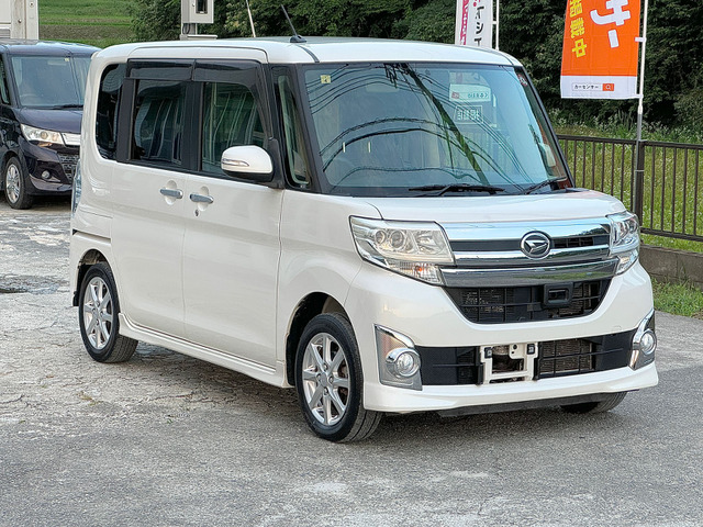 タントカスタム X SA 車検2年付★ETC★ナビTV★Bカメラ付