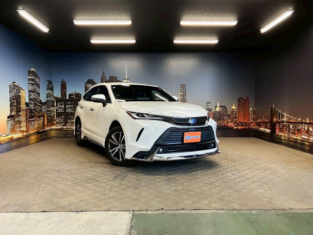 ハリアー2.5 ハイブリッド G禁煙車 黒本革 モデリスタ 純正ナビ