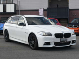 5シリーズツーリング 550i Mスポーツ パッケージ V8ツインターボ(稀少) 本革 ナビ