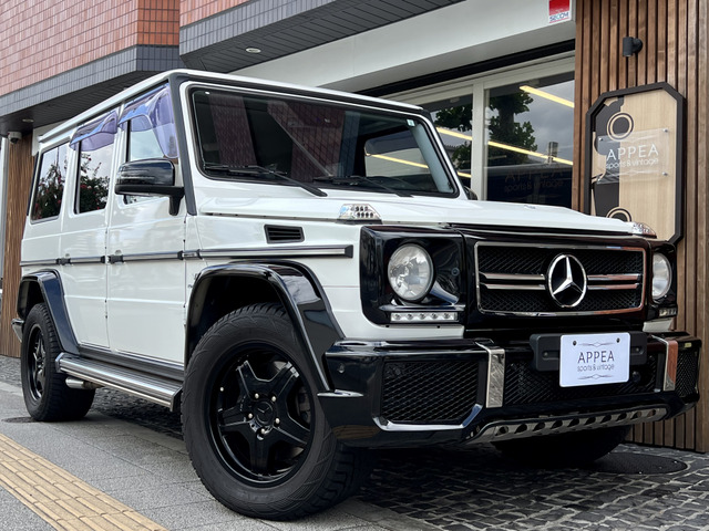 Gクラス AMG G55 ロング 4WD D車 G65後期仕様KIT 白黒2トーン