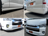 ESSEX/LEGANCE/415コブラ製でこだわりのフルエアロ!どの角度から見てもバッチリ決まってます♪フォグバルブもイエローカラーへチェンジ