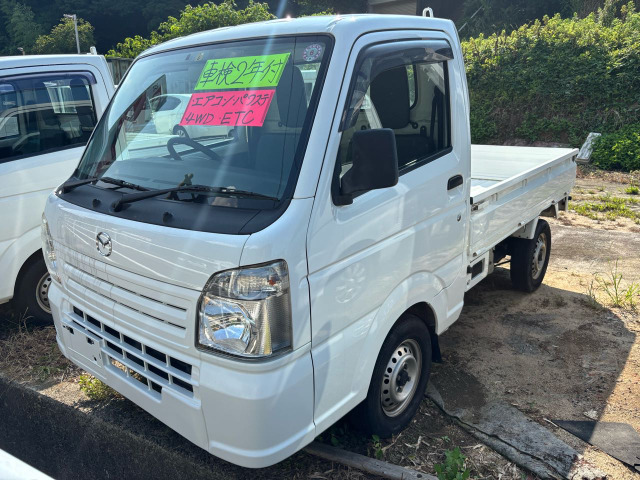 スクラムトラック KC エアコン・パワステ 4WD ☆エアコン☆パワステ☆4WD☆ETC☆