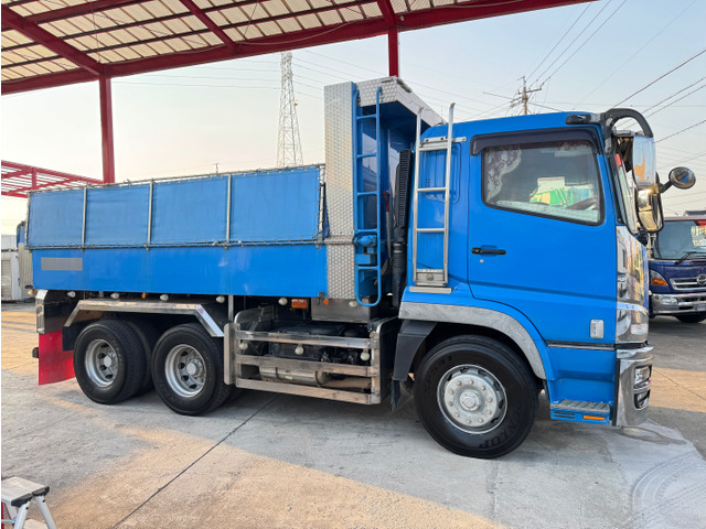 三菱ふそう スーパーグレート ダンプ デコトラ 新明和 電動