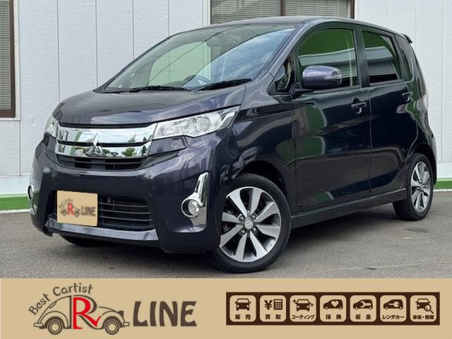 eKカスタム T ターボ車 純正ナビTV バックカメラ