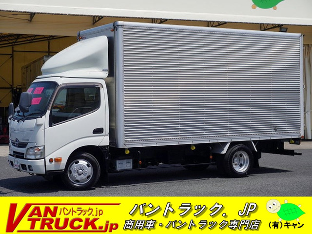 デュトロ 4.0 ロング フルジャストロー ディーゼル アルミバン 2トン ナビ Bカメラ AT