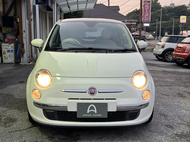 フィアット 500 1.2 8V ラウンジ ガラスルーフ キーレス セミAT の中古